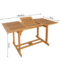 Dehner Ausziehtisch Macao -Dehner 1028026 WE BG 001 AusziehtischMacao