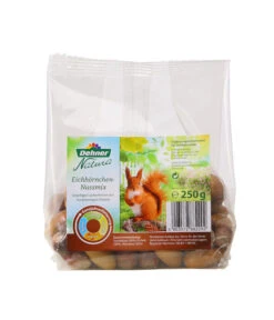 Dehner Natura Eichhörnchenfutter Nussmix, 250 G
