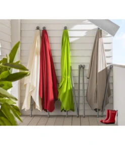 Dehner Sonnenschirm Keros, Rechteckig, Ca. B255/T170 Cm -Dehner 2408060 WE MO 002 DehnerSchirmKerosCremeNeu