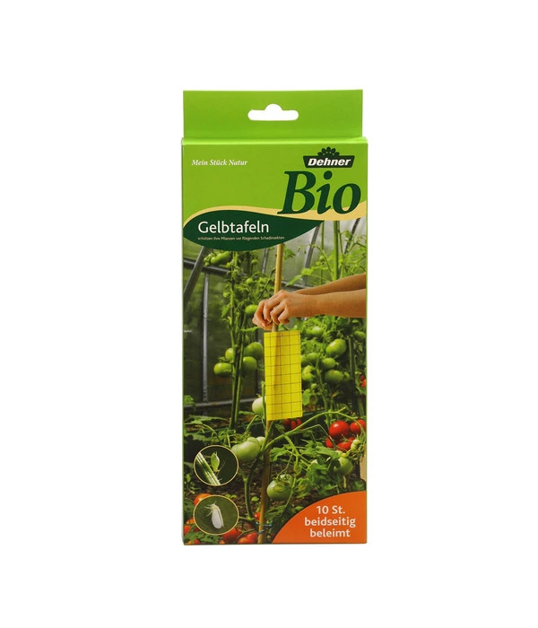 Dehner Bio Gelbtafeln, 10er-Set 2 Dehner Bio Gelbtafeln, 10er-Set