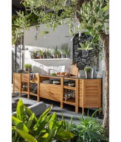 Dehner Schubladenschrank Southampton, 50 X 50 X 90 Cm -Dehner 2806644 WE MO 001 OutdoorkuecheSouthampton