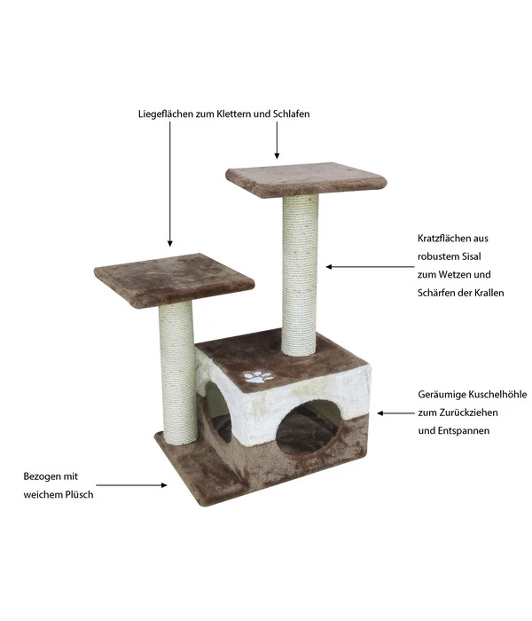 Dehner Kratzbaum Mia 4 Dehner Kratzbaum Mia – Bild 2