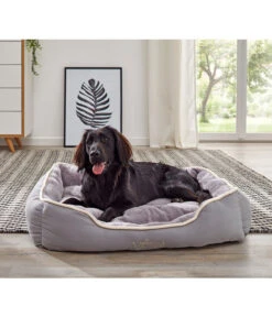 Dehner Lieblinge Kuschelbett Sammy, Rechteckig, Grau -Dehner 3067089 3032893 3067139 3067162 WE MO 002 HundebettSammygrau