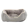 Dehner Lieblinge Kuschelbett Sammy, Rechteckig, Grau