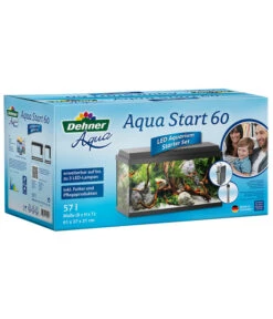 Dehner Aqua Aquarium-Set Aqua Start 60, Schwarz