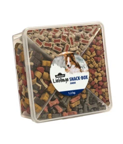 Dehner Lieblinge Hundesnack Snack-Box Jumbo, 1,2 Kg