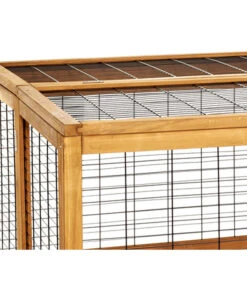 Dehner Freilaufgehege Rolf, Ca. B116/H58/T116 Cm -Dehner 3515442 Bild WE DE 002 FujianTouristTradingFreilaufgehegeRolfNagerfreilaufRolfDach