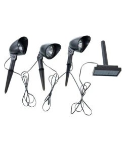 Dehner Solar-Spot, 3er-Set