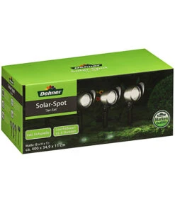 Dehner Solar-Spot, 3er-Set -Dehner 4033759 WE FS 002 DehnerSolarSpot3erSet