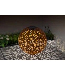 Dehner Solar-Kugelleuchte Lagos 13 Dehner Solar-Kugelleuchte Lagos -Dehner 4034328 WE MO 001 DehnerSolarKugelleuchteLagosSolarleuchteNachtleuteSolarlicht