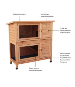 Dehner Kaninchenstall Original, Ca. B114/H116/T57 Cm 12 Dehner Kaninchenstall Original, Ca. B114/H116/T57 Cm -Dehner 4050621 WE IG 003 DehnerKaninchenstallOriginalMG