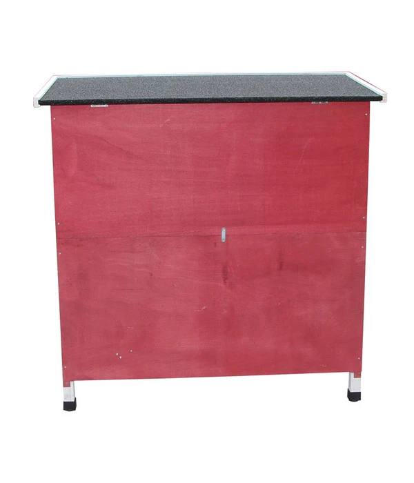 Dehner Kaninchenstall Landhaus, Ca. B114/H116/T57 Cm 6 Dehner Kaninchenstall Landhaus, Ca. B114/H116/T57 Cm – Bild 4