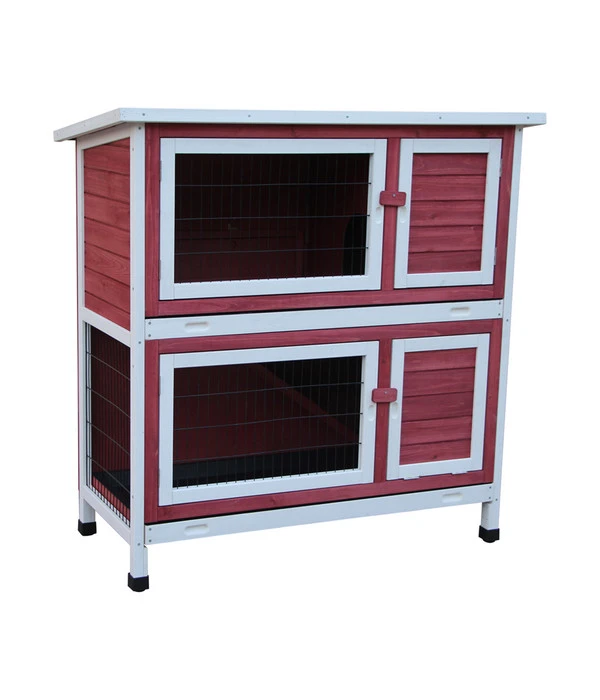 Dehner Kaninchenstall Landhaus, Ca. B114/H116/T57 Cm 3 Dehner Kaninchenstall Landhaus, Ca. B114/H116/T57 Cm