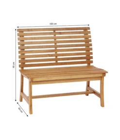 Dehner Akazienbank Paisley, 2-Sitzer -Dehner 4069167 WE BG 001 AkazienbankPaisley