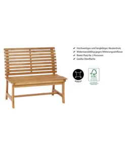 Dehner Akazienbank Paisley, 2-Sitzer -Dehner 4069167 WE IG 001 AkazienbankPaisley