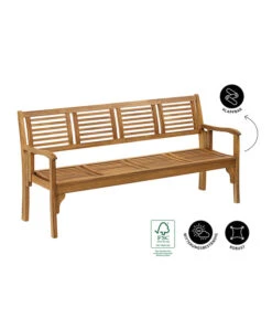 Dehner -Dehner 4069431 WE IG 001 DehnerKlappbankDouglas4Sitzer