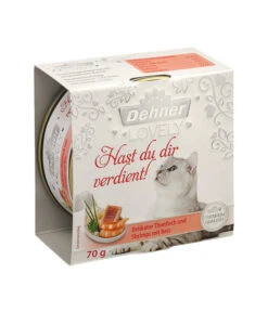 Dehner Premium Lovely Nassfutter Für Katzen Hast Du Dir Verdient! -Dehner 4096475 WE D 002 DehnerLovelyhastdudirverdient