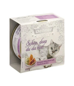 Dehner Premium Lovely Nassfutter Für Katzen Schön, Dass Du Da Bist! -Dehner 4096517 WE D 002 DehnerLovelySchoendasdudabist70g