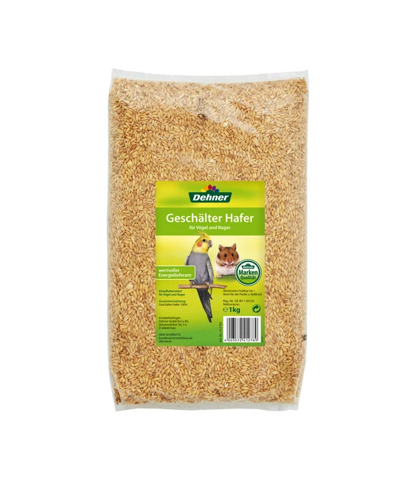 Dehner Geschälter Hafer, 1 Kg 3 Dehner Geschälter Hafer, 1 Kg