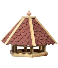 Dehner Natura Futterhaus Alpbach, Inkl. Ständer, Ca. B68/H148/T62 Cm -Dehner 4150694 WE FS 001 DehnerVogelhausAlpbach