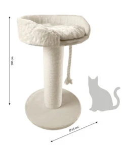 Dehner Lieblinge Kratzbaum Aurelio, Ca. B65/H100/T65 Cm 7 Dehner Lieblinge Kratzbaum Aurelio, Ca. B65/H100/T65 Cm -Dehner 4161022 WE BG 001 DehnerMarkenqualitaetKatzenkratzbaumAurelio