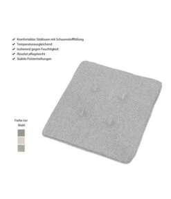 Dehner Balkonkissen Noah, Ca. B39/H3/T39 Cm -Dehner 4174199 WE IG 001 BalkonkissenNoahAnthrazit