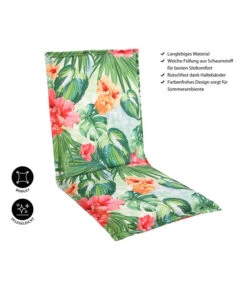 Dehner Niederlehnerpolster Varadero, Ca. B50/H8/T105 Cm 6 Dehner Niederlehnerpolster Varadero, Ca. B50/H8/T105 Cm -Dehner 4182754 WE IG 001 DehnerNiederlehnerPolsterVaradero