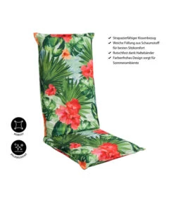 Dehner Hochlehnerpolster Varadero, Ca. B120/H8/T50 Cm 11 Dehner Hochlehnerpolster Varadero, Ca. B120/H8/T50 Cm -Dehner 4182762 WE IG 001 HLPolsterVaradero