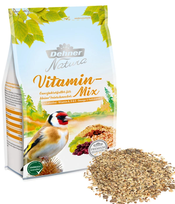 Dehner Natura Wildvogelfutter Starterset, 7-teilig 6 Dehner Natura Wildvogelfutter Starterset, 7-teilig – Bild 4