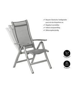 Dehner Klappsessel Chicago, Hochlehner -Dehner 4210316 WE IG 001 KLAPPSESSELCHICAGO