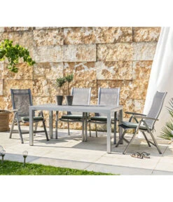 Dehner Ausziehtisch Chicago, Ca. B160-210/H74/T90 Cm -Dehner 4210381 4210316 4210274 WE MO 001 DehnerGruppeChicagoNEU