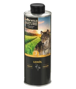 Dehner Wild Nature BARF-Ergänzungsfutter Für Hunde Leinöl