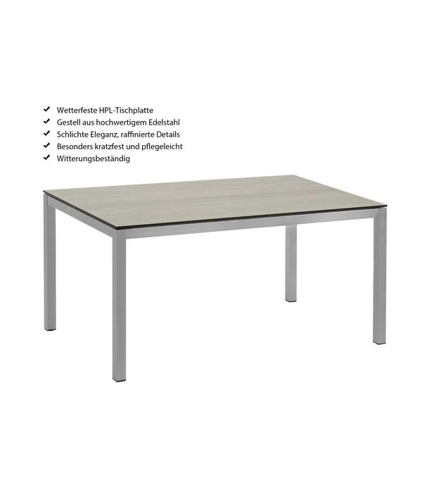 Dehner Premium Esstisch Nantes, Ca. B152/H75/T90 Cm 9 Dehner Premium Esstisch Nantes, Ca. B152/H75/T90 Cm â Bild 7