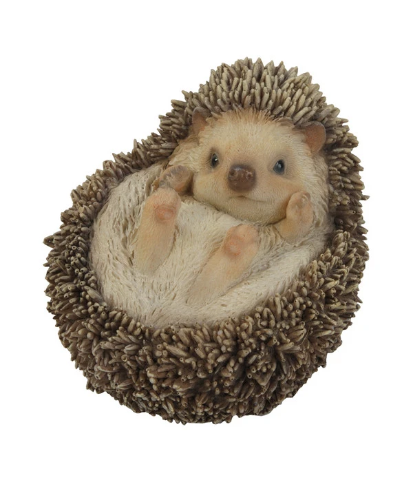 Dehner Polyresin-Igel Liegend, Ca. B13,5/H12,5/T11,5 Cm 3 Dehner Polyresin-Igel Liegend, Ca. B13,5/H12,5/T11,5 Cm