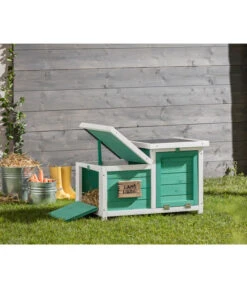 Dehner Nagerschlafhaus Happy Home Teatro, Türkis -Dehner 4261608 WE M 001 DehnerNagerschlafhausTeatro