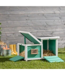 Dehner Nagerschlafhaus Happy Home Teatro, Türkis -Dehner 4261608 WE M 002 DehnerNagerschlafhausTeatro