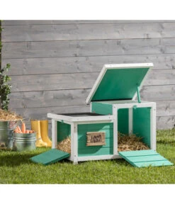 Dehner Nagerschlafhaus Happy Home Teatro, Türkis -Dehner 4261608 WE M 006 DehnerNagerschlafhausTeatro