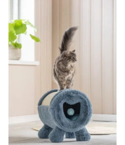 Dehner Premium Lovely Kratzhöhle Kratzen & Kuscheln, Ca. Ø30/B40 Cm -Dehner 4361952 WE MO 004 LovKuschelhoehleKratzen