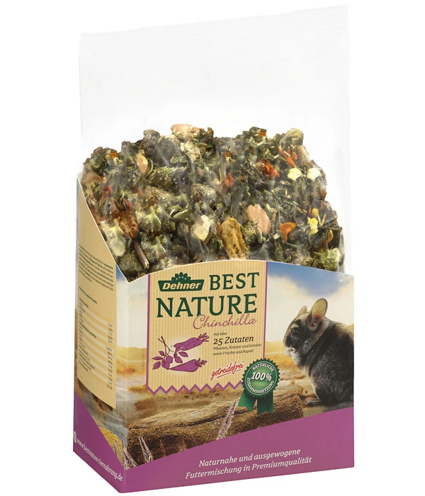 Dehner Best Nature Chinchillafutter, 2 Kg 3 Dehner Best Nature Chinchillafutter, 2 Kg