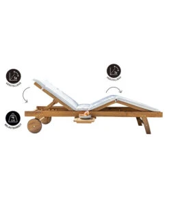 Dehner Rollliege Ravenna, Ca. B70/H89/T200 Cm -Dehner 4407086 WE FS 003 RollliegeRavenna