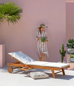 Dehner Rollliege Ravenna, Ca. B70/H89/T200 Cm -Dehner 4407086 WE MO 001 RollliegeRavennaNEU