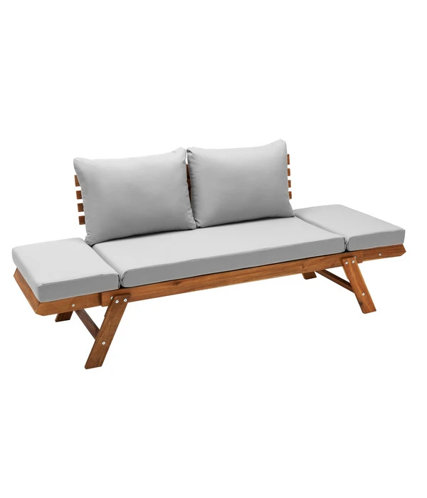 Dehner Holz-Sofa Macao 3 Dehner Holz-Sofa Macao