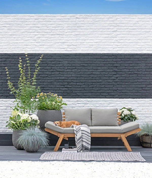 Dehner Holz-Sofa Macao 5 Dehner Holz-Sofa Macao – Bild 3