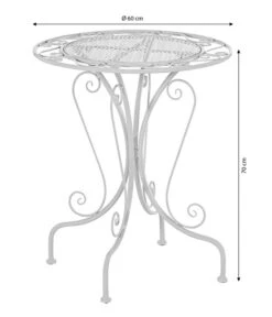 Dehner Tisch Luca, Ca Ø60/H70 Cm -Dehner 4416517 4417606 6665962 WE BG 001 TischLuca