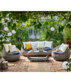 Dehner Geflechtsessel Avani -Dehner 4418786 WE MO 002 LoungesesselAvaniNeu