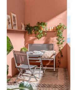 Dehner Klapptisch Chicago, Eckig -Dehner 4422382 6701544 6701783 WE MO 001 BalkongruppeChicago