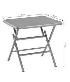 Dehner Klapptisch Chicago, Eckig -Dehner 4422382 WE BG 001 DehnerKlapptischChicagoeckig80x80cmNEU