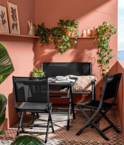 Dehner Klappstuhl Chicago 14 Dehner Klappstuhl Chicago -Dehner 4422382 WE MO 001 BalkongruppeChicago