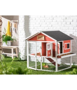 Dehner Nagerheim Happy Home Castel, Apricot, Ca. B106/H108/T103 Cm -Dehner 4427738 WE M 001 DehnerMarkenqualitaetNagerheimHappyHomeCastle