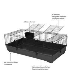 Dehner Nagerheim Peppy, Ca. B140/H47/T69 Cm -Dehner 4429536 WE IG 003 DehnerNagerheimPeppy